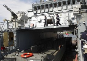 Poland's warships berthed in Klaipėda Seaport before BALTOPS 2012  - 2