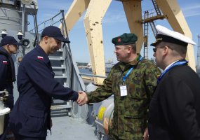 Poland's warships berthed in Klaipėda Seaport before BALTOPS 2012  - 3