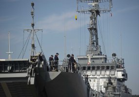 Poland's warships berthed in Klaipėda Seaport before BALTOPS 2012  - 2