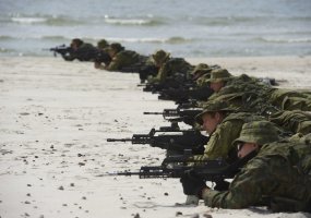 Allied forces landed on the coast of Lithuania for the first time  - 6