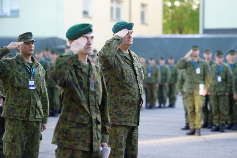 Pratybų BALTOPS 2012 metu Algirdo bataliono kariai paminėjo Geležinio Vilko dieną