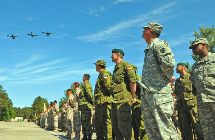 Multinational Exercise "Saber Strike 2012" began in Latvia 