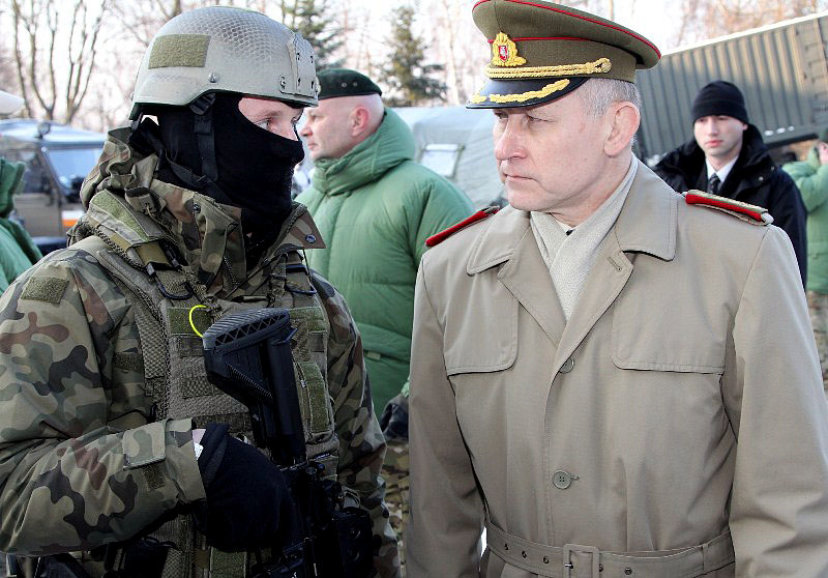Chief of Defence of Lithuania on the visit in Poland