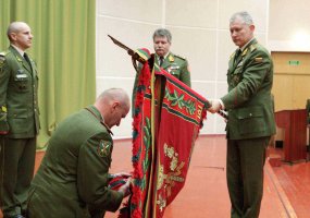 Lietuvos kariuomenės Sausumos pajėgoms vadovaus brg. gen. A. Leika  - 2