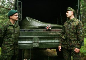 Treniruojasi NATO greitojo reagavimo pajėgose budintys Vytenio bataliono kariai  - 1