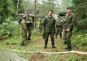 Treniruojasi NATO greitojo reagavimo pajėgose budintys Vytenio bataliono kariai  - 3