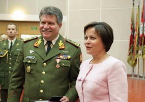 Brig Gen A. Leika in command of Lithuanian Land Force  - 4