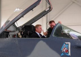 Foreign Minister paid a visit to the Air Base of the Lithuanian Air Force  - 2