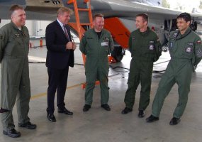 Foreign Minister paid a visit to the Air Base of the Lithuanian Air Force  - 5