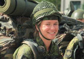 Krašto apsaugos savanorių pajėgų vadas aplankė kursuose dalyvaujančius karius savanorius  - 5