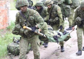   Karaliaus Mindaugo bataliono padalinių skyriai varžėsi už teisę vadintis geriausiu batalione - 6