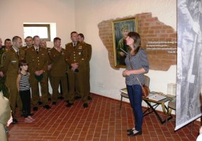 Juozo Lukšos mokymo centro kariai aplankė vieno ryškiausių partizaninio pasipriešinimo vadų... - 1