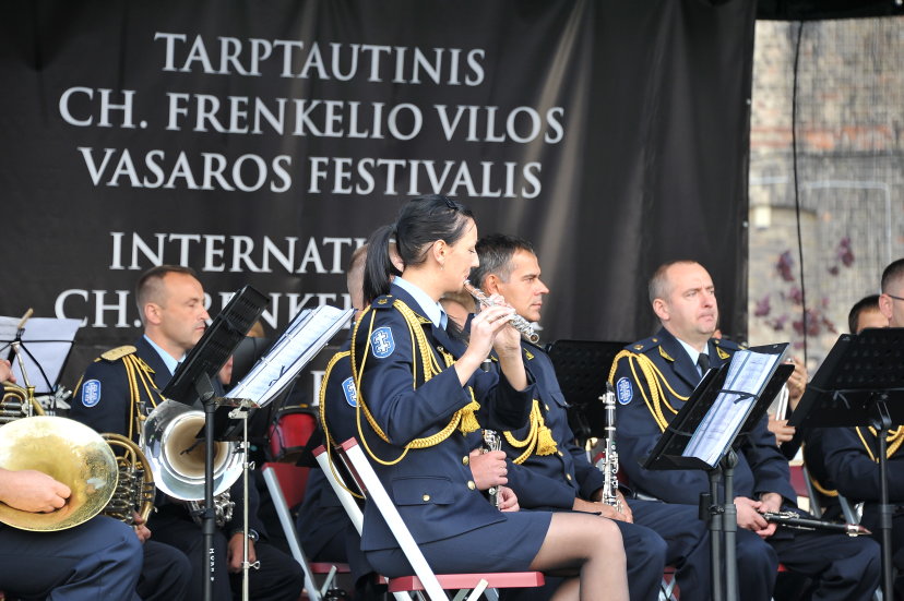 Karinių oro pajėgų orkestras - Tarptautinio festivalio dalyvis