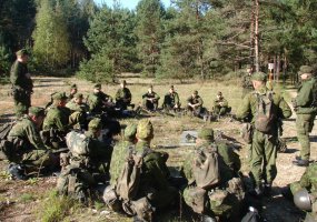 Tauragėje vyksta kartotinės rezervo karių pratybos  - 4