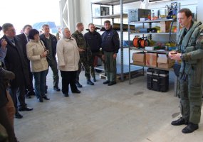 KOP Aviacijos bazėje lankėsi Šiaulių miesto savivaldybės administracija - 6