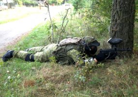 Algirdo bataliono II kuopos kariai treniravosi įsiveržimo į pastatus veiksmų - 1