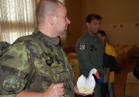 NATO oro policijos misiją vykdantys čekų kariai kartu su vaikais paminėjo Europos kalbų dieną - 2