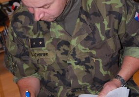 NATO oro policijos misiją vykdantys čekų kariai kartu su vaikais paminėjo Europos kalbų dieną - 4
