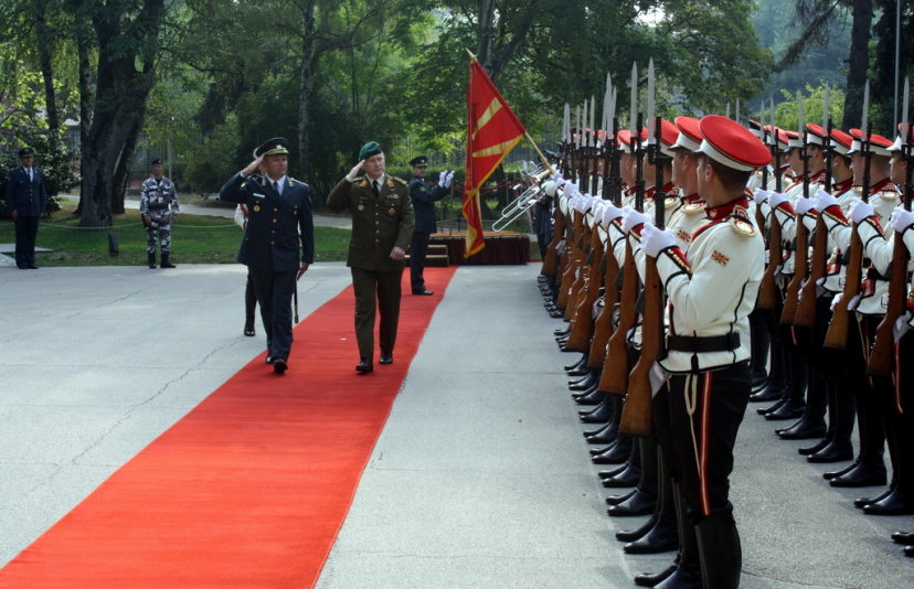 Chiefs of Defence of Lithuania and FYROM discussed military cooperation issues