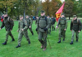 Radviliškio rajone įvyko 50 km naktinis žygis „Pergalių ir kovų keliais“ - 4