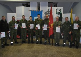 Radviliškio rajone įvyko 50 km naktinis žygis „Pergalių ir kovų keliais“ - 6