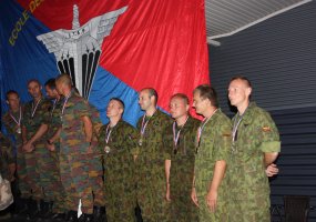 Lietuvos kariuomenės parašiutininkai iš Prancūzijos grįžo su medaliais  - 1