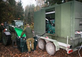Gedimino štabo batalione vyko pratybos „Griausmingas viesulas 2012 - 4