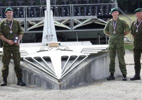 Parachutists of the Lithuanian Air Force brought home medals from France  - 2