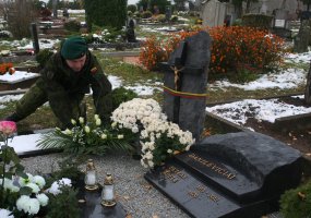Birutės bataliono kariai paminėjo Vėlinių dieną  - 1