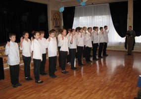 Mindaugo bataliono kariai dalyvavo Lietuvos kariuomenės dienai skirtoje pamokoje - 1