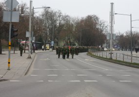 Panevėžio įgulos kariai Lietuvos kariuomenės dieną šventė kartu su miestelėnais - 1