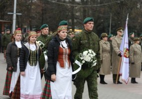 Panevėžio įgulos kariai Lietuvos kariuomenės dieną šventė kartu su miestelėnais - 2