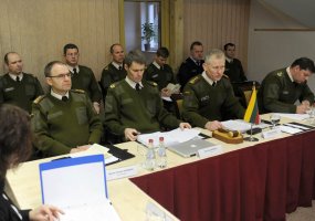 Baltic Chiefs of Defence discussed the possibilities of generating a joint unit for duty in the... - 2