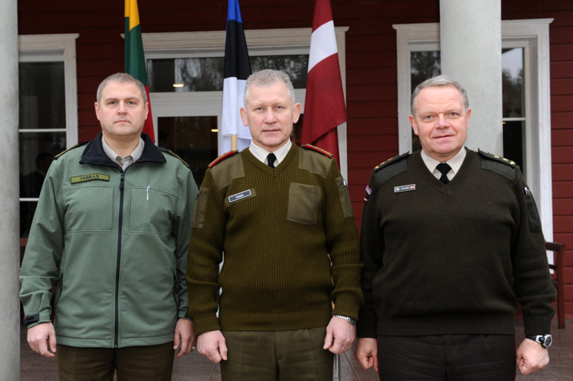 Baltic Chiefs of Defence discussed the possibilities of generating a joint unit for duty in the...
