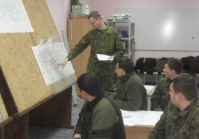 Paramos ugnimi karininkai dalyvavo pratybose Juozo Lukšos mokymo centre  - 1