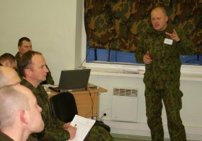 Šiauliuose vyko štabo karininkų mokymai „Speigas 2012 - 2