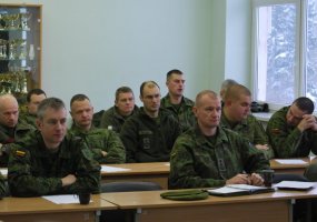 Sausumos pajėgų karininkai analizavo istorinį Radviliškio mūšį - 1