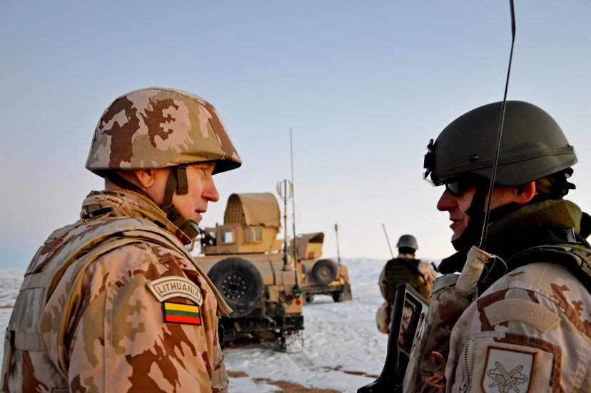 Chief of Defence of Lithuania visited Lithuanian servicemembers in Afghanistan