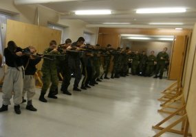 Sausumos pajėgų Juozo Lukšos mokymo centre pirmieji jaunųjų šaulių mokymai - 3