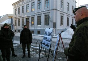 Sausumos pajėgų kariai Klaipėdoje paminėjo 90-ąsias sukilimo metines - 2