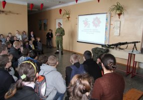 Vaidoto bataliono kariai dalyvavo projekte „Sveikatingumo diena“ - 2