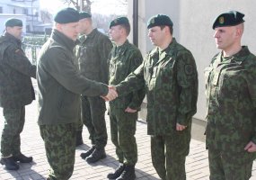 Lietuvos kariuomenės vadas lankėsi karinio mokymo padaliniuose, dislokuotuose vidurio Lietuvoje - 2