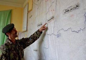 Operacijų koordinavimo centre Goro provincijos saugumo pajėgos dalijasi patirtimi - 4