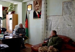Operacijų koordinavimo centre Goro provincijos saugumo pajėgos dalijasi patirtimi - 6