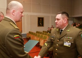 Vilniaus įgulos kariai ir savanoriai drauge paminėjo Lietuvos nepriklausomybės atkūrimo dieną - 1