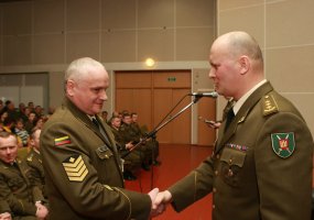Vilniaus įgulos kariai ir savanoriai drauge paminėjo Lietuvos nepriklausomybės atkūrimo dieną - 2