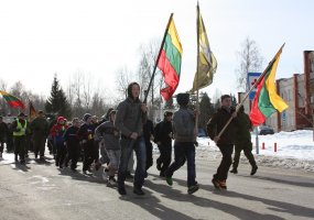 Daugiau nei tūkstantis karių ir civilių bėgimu aplink Ruklą pagerbė Nepriklausomybės atkūrimą - 5