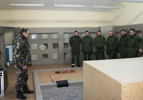 Gedimino štabo bataliono žvalgai dalyvavo užsiėmimuose Valstybės sienos apsaugos tarnybos... - 1