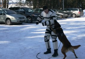 Gedimino štabo bataliono žvalgai dalyvavo užsiėmimuose Valstybės sienos apsaugos tarnybos... - 3