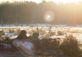 Birutės batalione vyko būrių ataskaitinės lauko taktinės pratybos - 2